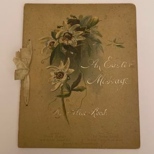 Antique Booklet ‘An Easter Message’ by Alice Reed